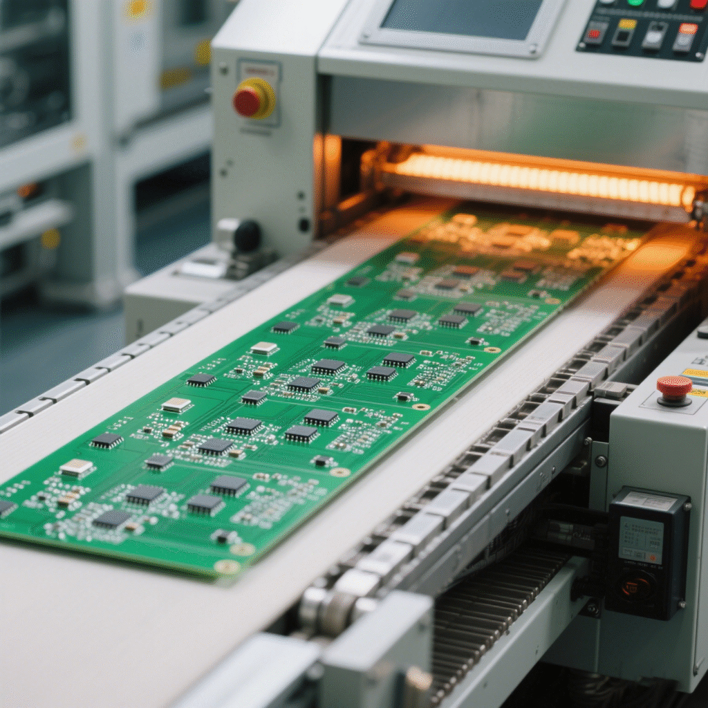 Reflow soldering process
