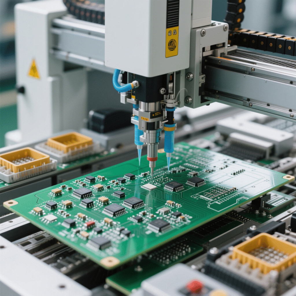 SMT component placement