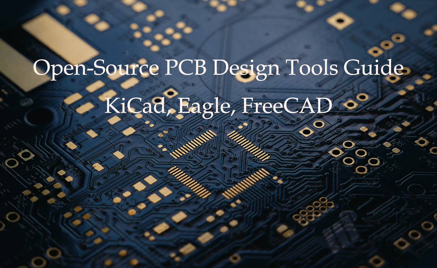 Feature comparison table of KiCad, Eagle, and FreeCAD for PCB design